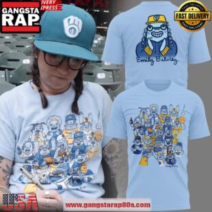 Emily Baloley Milwaukee Brewers MLB Unisex T Shirt