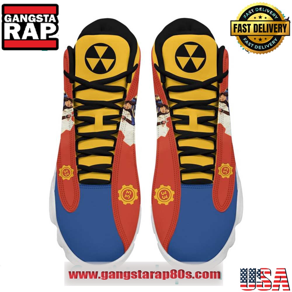 Fallout Custom Number Air Jordan 13 Sneakers Shoess Fallout Custom Number Air Jordan 13 Sneakers Shoess