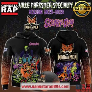 Fayetteville Marksmen x Scooby-Doo Night 2025 Limited Edition Hoodie Shirt