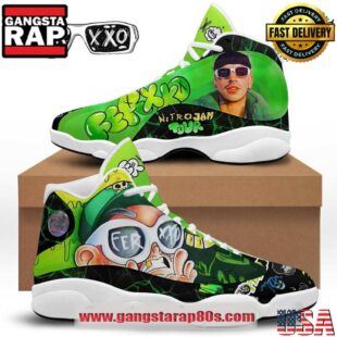 Feid Ferxxo NItro Jam Tour Air Jordan 13 Sneakers Shoess
