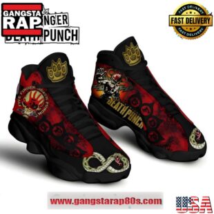 Five Finger Death Punch Air Jordan 13 Sneakers Shoess