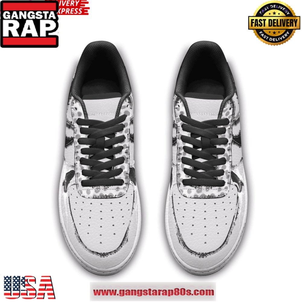 Frankenweenie Disney Limited Edition Air Force 1 Sneakers Shoes Frankenweenie Disney Limited Edition Air Force 1 Sneakers Shoes