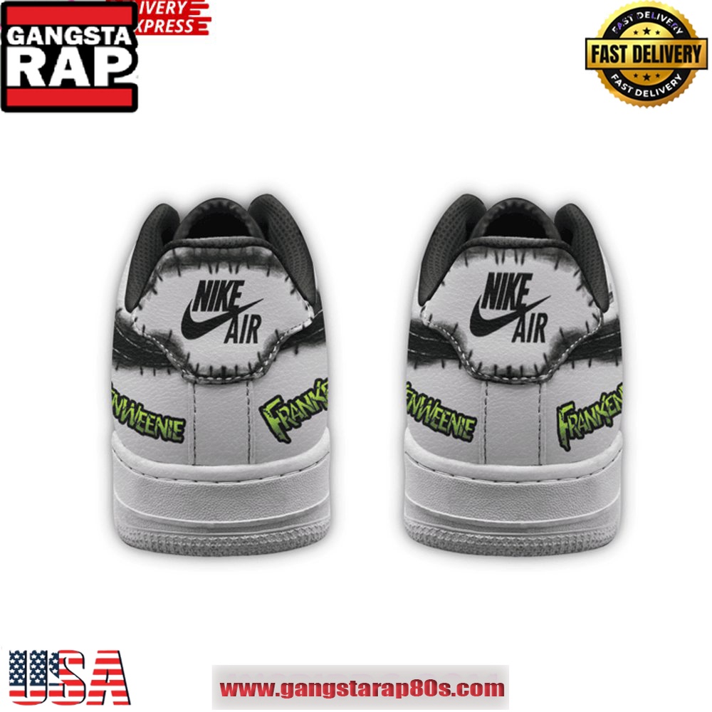 Frankenweenie Disney Limited Edition Air Force 1 Sneakers Shoes Frankenweenie Disney Limited Edition Air Force 1 Sneakers Shoes
