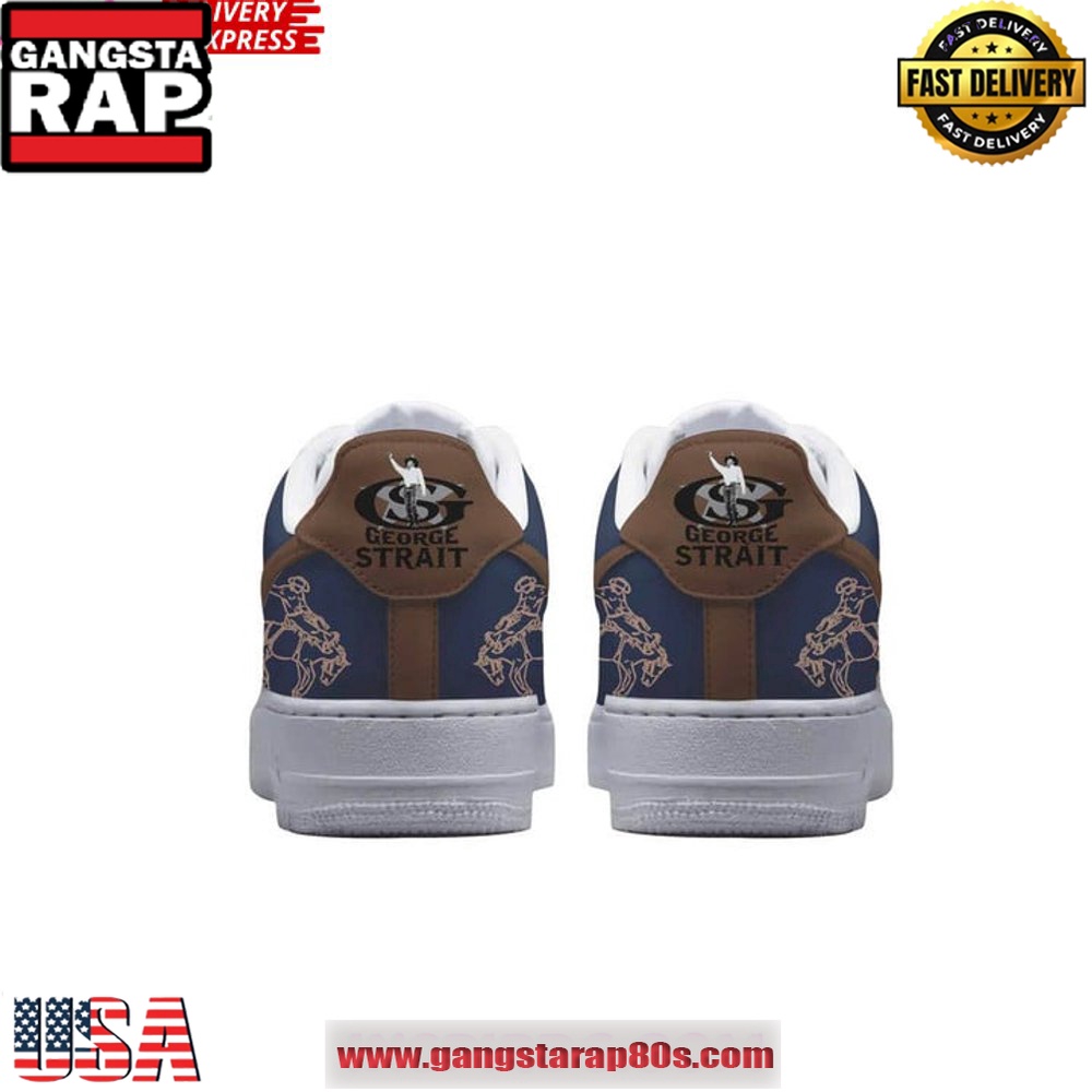 George Strait Cowboys and Dreamers Limited Edition Air Force 1 Sneakers Shoes George Strait Cowboys and Dreamers Limited Edition Air Force 1 Sneakers Shoes