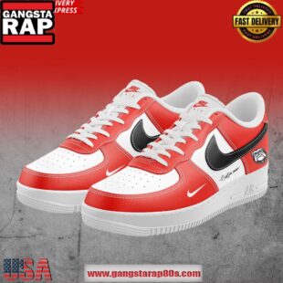 Georgia Bulldogs Football Custom Air Force 1 Sneakers Shoes