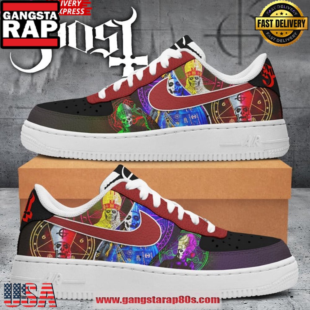 Ghost x Nike Limited Edition Air Force 1 Sneakers Shoes Ghost x Nike Limited Edition Air Force 1 Sneakers Shoes