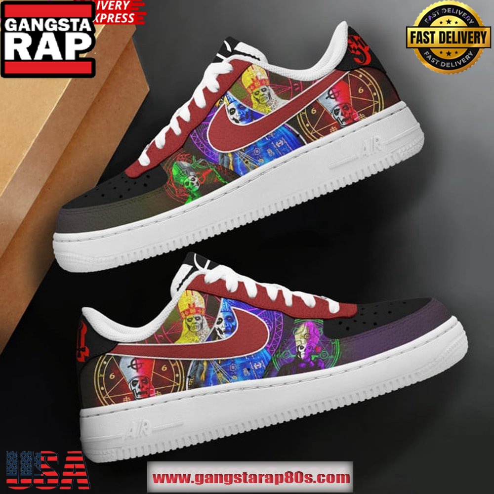 Ghost x Nike Limited Edition Air Force 1 Sneakers Shoes Ghost x Nike Limited Edition Air Force 1 Sneakers Shoes