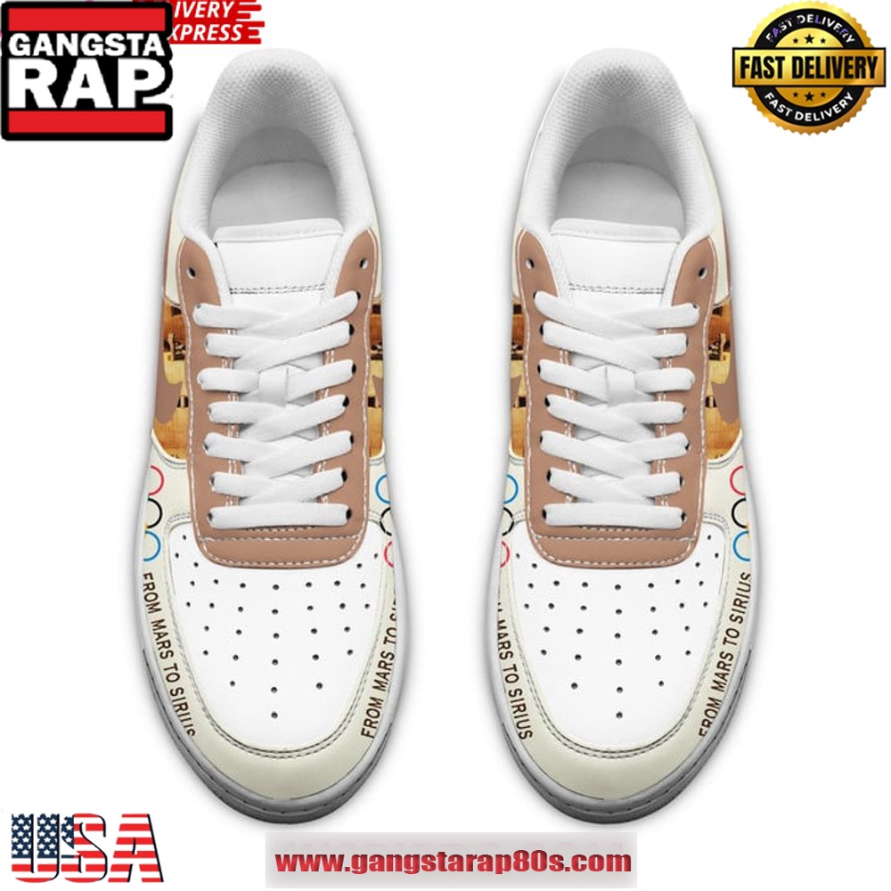 Gojira x Olympic Paris Limited Edition Air Force 1 Running Sneakers Shoes Gojira x Olympic Paris Limited Edition Air Force 1 Running Sneakers Shoes