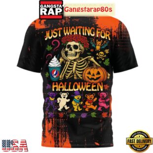 Grateful Dead Just Waiting For Halloween Limited Edition T Shirt