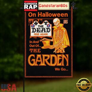 Grateful Dead Rise Again On Halloween House Garden Flags