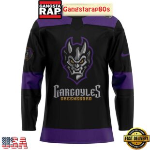 Greensboro Gargoyles Stone To Storm 2025 Hockey Special Baseball Jersey