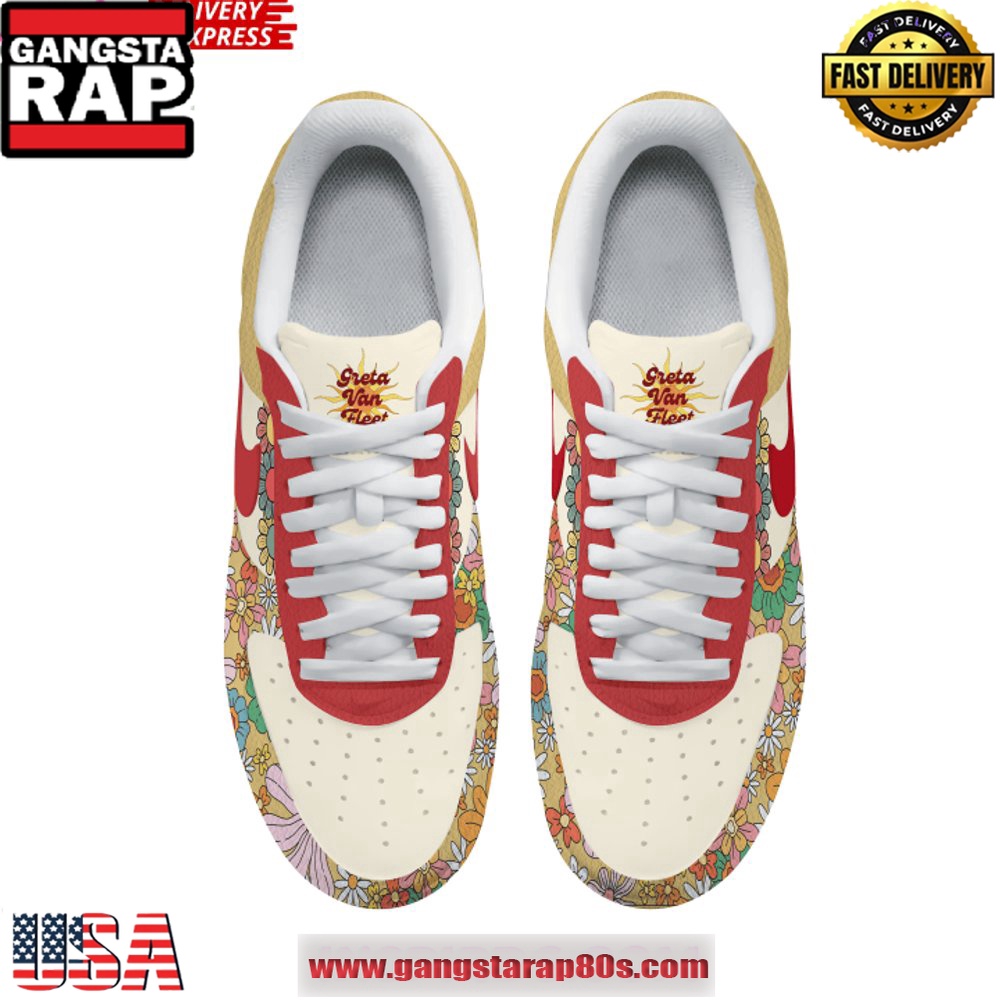 Greta Van Fleet Limited Edition Air Force 1 Sneaker Sneakers Shoes Greta Van Fleet Limited Edition Air Force 1 Sneaker Sneakers Shoes
