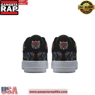Guns N' Roses Limited Edition Air Force 1 Sneakers Shoes