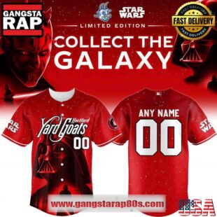Hartford Yard Goats x Star Wars 2025 Baseball Jersey