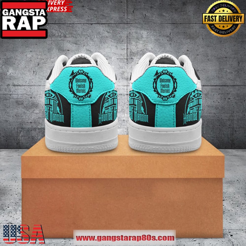 Haunted Mansion Spectral Shadows Air Force 1 Sneakers Shoes Haunted Mansion Spectral Shadows Air Force 1 Sneakers Shoes