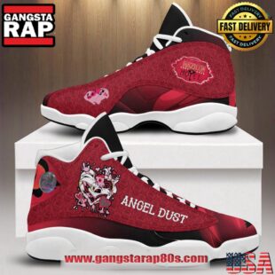 Hazbin Hotel Angel Dust Air Jordan 13 Sneakers Shoes