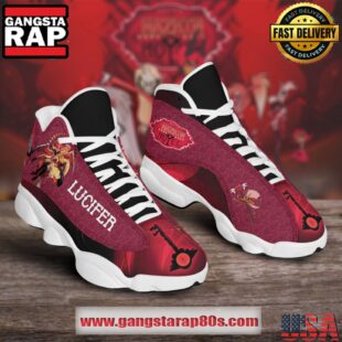 Hazbin Hotel Lucifer Air Jordan 13 Sneakers Shoes