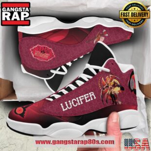 Hazbin Hotel Lucifer Air Jordan 13 Sneakers Shoes