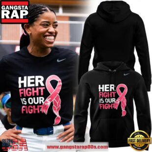 Her Fight Is Our Fight Breast Cancer Awareness Hoodie