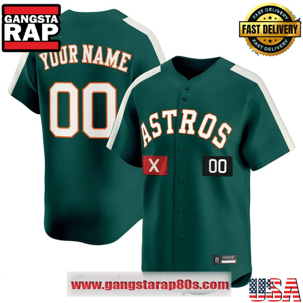 Houston Astros x Squid Game 2025 Special Design Custom Baseball Jersey Shirt Houston Astros x Squid Game 2025 Special Design Custom Baseball Jersey Shirt
