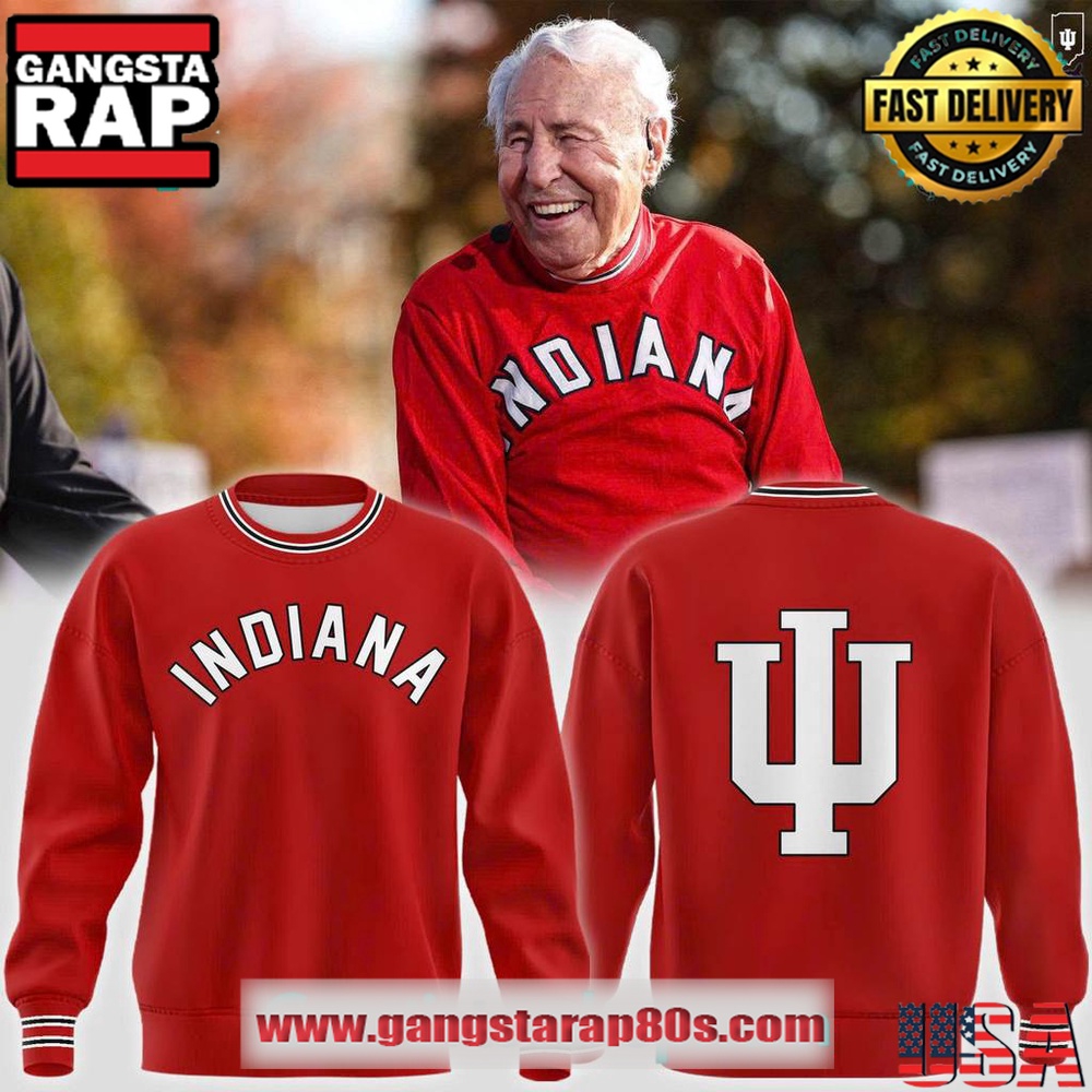 Indiana Hoosiers Limited Edition New Coach Lee Corso Sweatshirt Indiana Hoosiers Limited Edition New Coach Lee Corso Sweatshirt