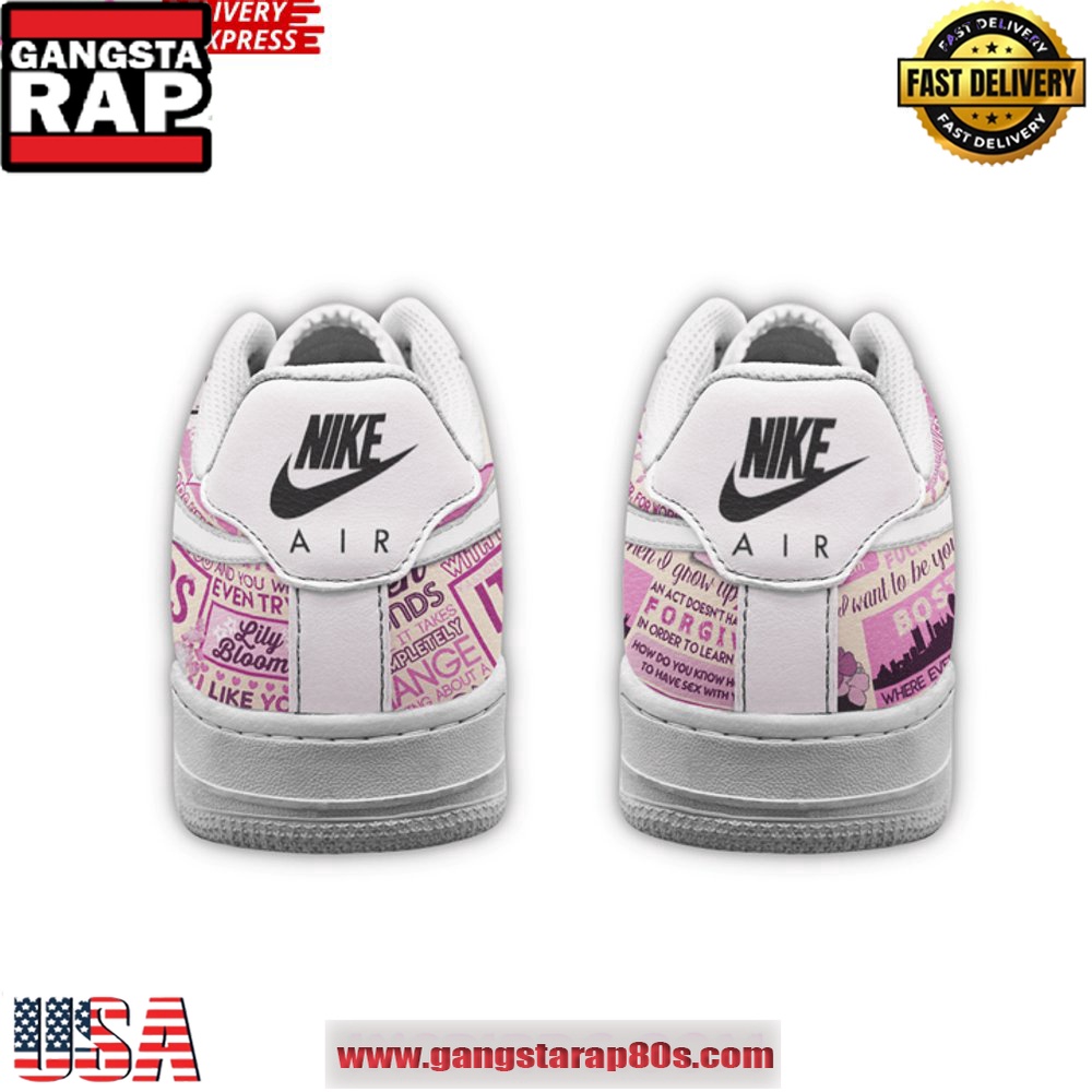 It Ends With Us Limited Edition Air Force 1 Running Sneakers Shoes It Ends With Us Limited Edition Air Force 1 Running Sneakers Shoes