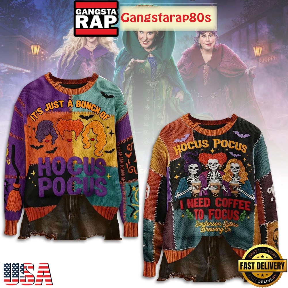 It’s Just A Bunch Of Hocus Pocus Special Ugly Sweater It’s Just A Bunch Of Hocus Pocus Special Ugly Sweater