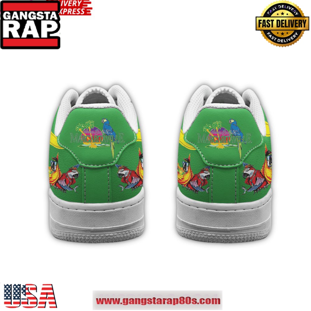 Jimmy Buffett Limited Edition Air Force 1 Sneakers Shoes Jimmy Buffett Limited Edition Air Force 1 Sneakers Shoes