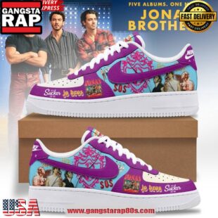 Jonas Brothers Sucker Limited Edition Air Force 1 Sneakers Shoes
