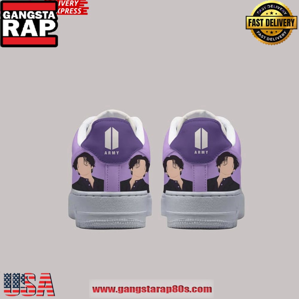 Jungkook BTS Limited Edition Air Force 1 Sneakers Shoes Jungkook BTS Limited Edition Air Force 1 Sneakers Shoes