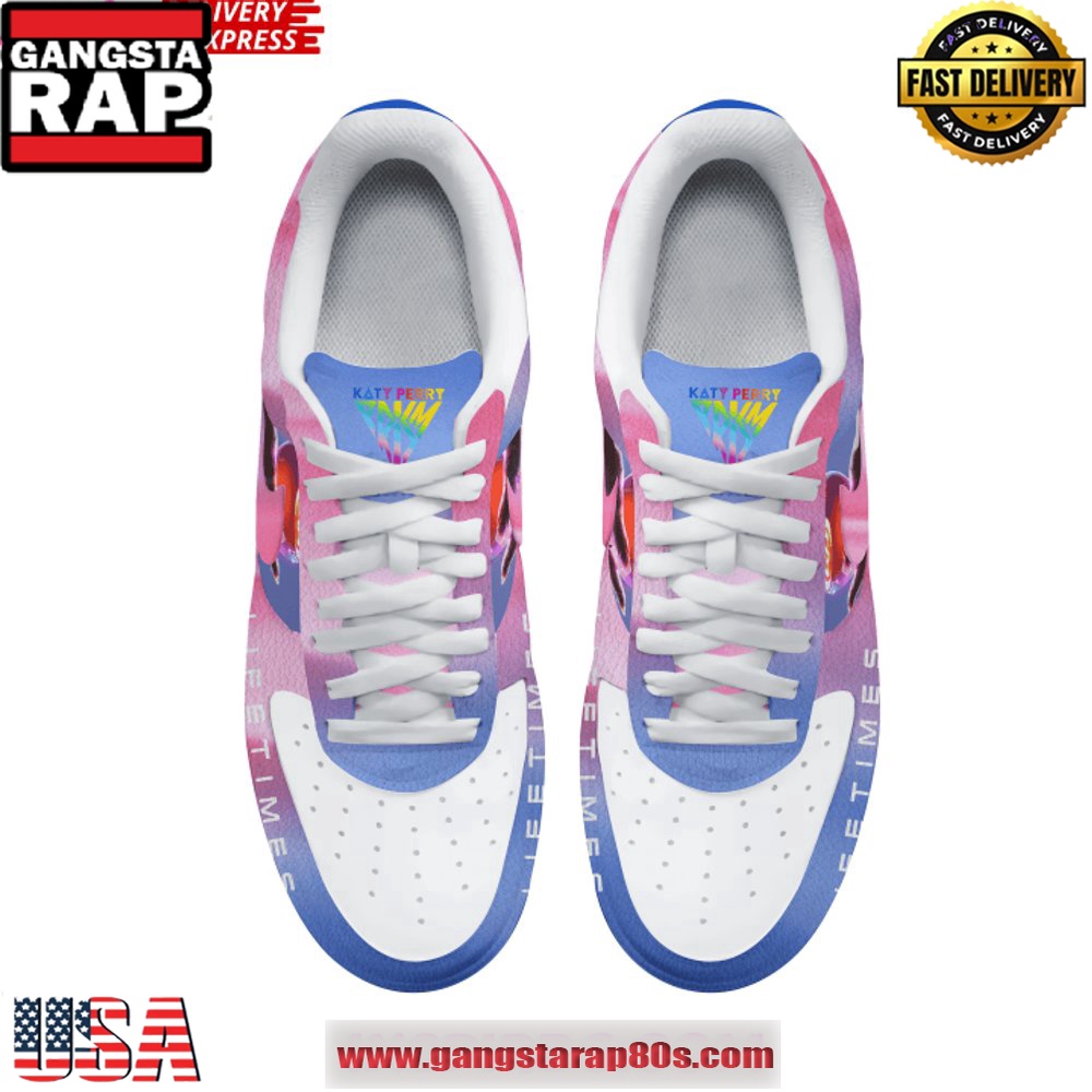 Katy Perry Lifetimes Limited Edition Air Force 1 Sneakers Shoes Katy Perry Lifetimes Limited Edition Air Force 1 Sneakers Shoes