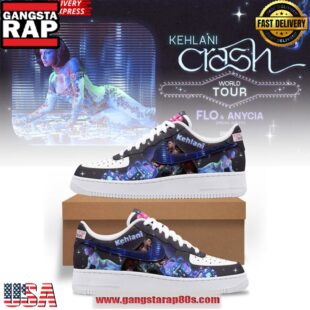 Kehlani Crash World Tour Limited Edition Air Force 1 Running Sneakers Shoes