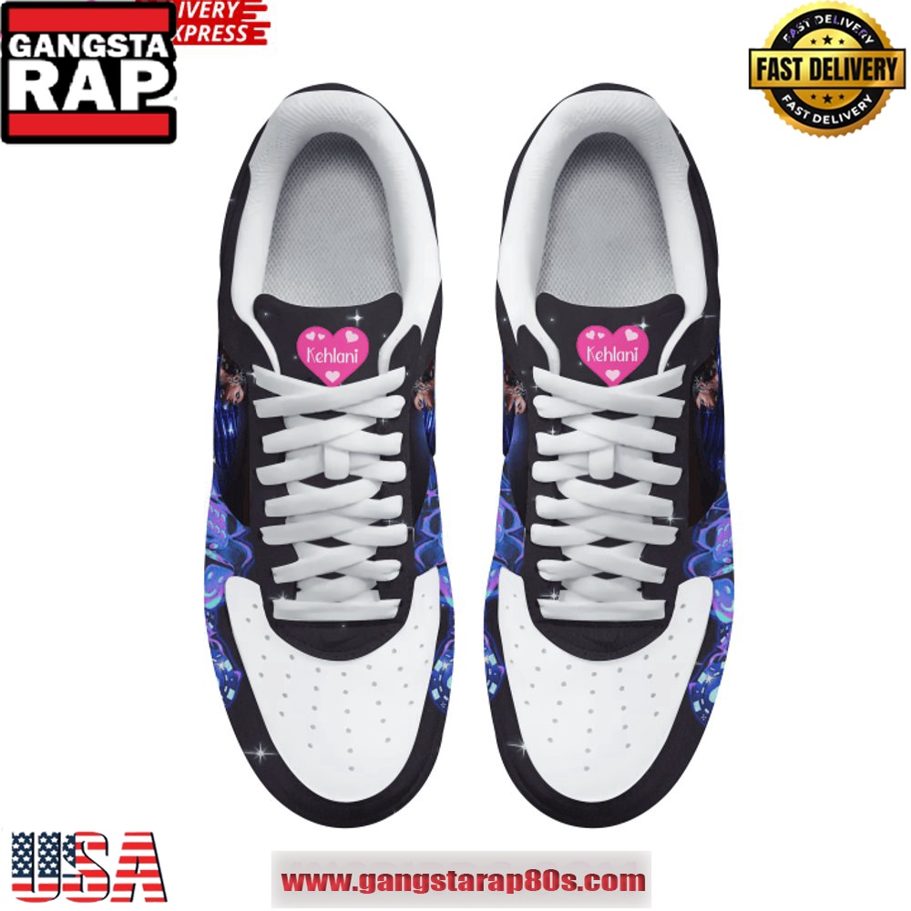 Kehlani Crash World Tour Limited Edition Air Force 1 Running Sneakers Shoes Kehlani Crash World Tour Limited Edition Air Force 1 Running Sneakers Shoes