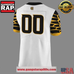 Kennesaw State Owls White Uniform Custom Football Jersey