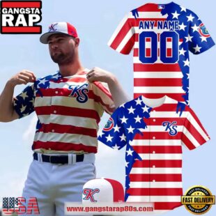 Knoxville Smokies Happy Independence Day 2025 Special Custom Baseball Jersey