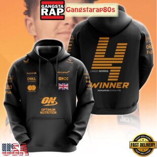 Lando Norris Winner Hungarian Grand Prix 2025 Unisex Hoodie