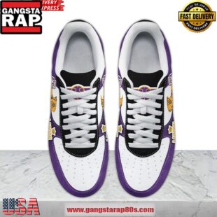 LeBron James Los Angeles Lakers Air Force 1 Sneakers Shoes