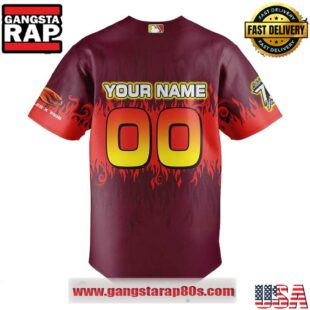 Lehigh Valley IronPigs x Hot Tamales Custom Baseball Jersey
