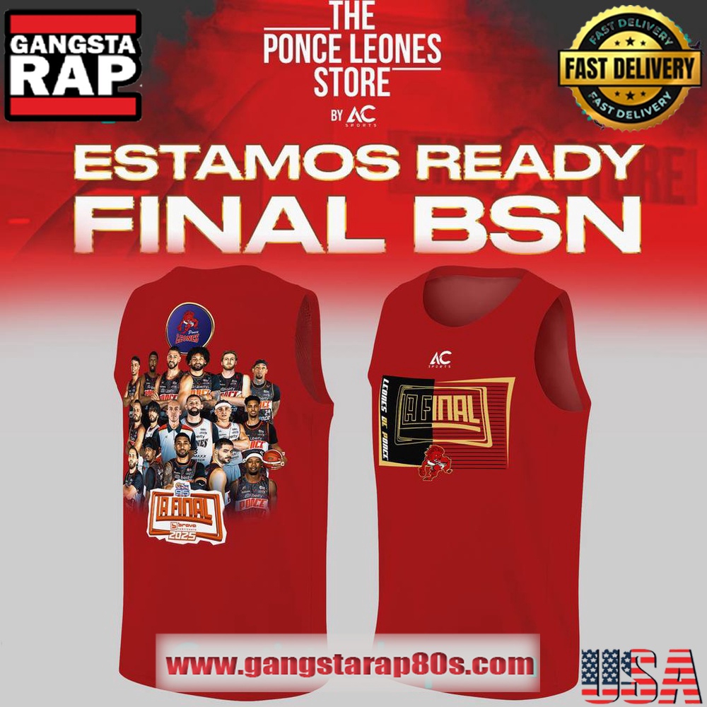 Leones de Ponce BSN Final Special Edition Red Basketball Jersey Leones de Ponce BSN Final Special Edition Red Basketball Jersey