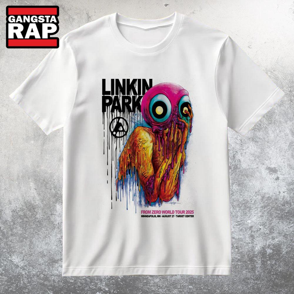 Linkin Park Minneapolis Tour On Aug 27 2025 T Shirt Linkin Park Minneapolis Tour On Aug 27 2025 T Shirt