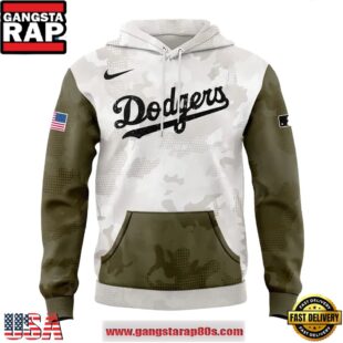 Los Angeles Dodgers 2025 MLB Armed Forces Day Special Hoodie Shirt