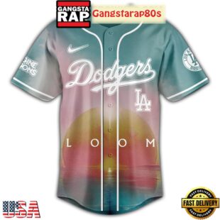 Los Angeles Dodgers x Imagine Dragons Loom World Tour 2025 Baseball Jersey