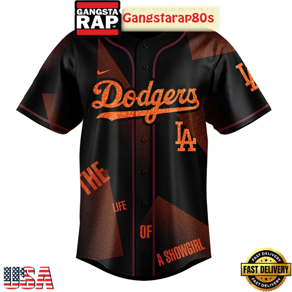 Los Angeles Dodgers x Taylor Swift Showgirl Era Special Baseball Jersey Los Angeles Dodgers x Taylor Swift Showgirl Era Special Baseball Jersey