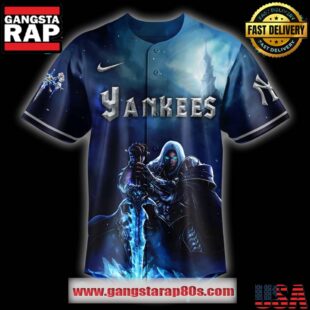 Los Angeles Dodgers x Warcraft Wrath of the Lich King Baseball Jersey Shirt