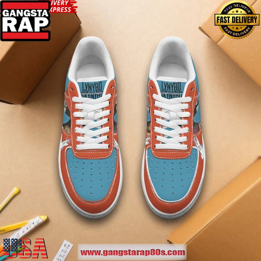 Lynyrd Skynyrd Rock Band Limited Edition Air Force 1 Running Sneakers Shoes Lynyrd Skynyrd Rock Band Limited Edition Air Force 1 Running Sneakers Shoes