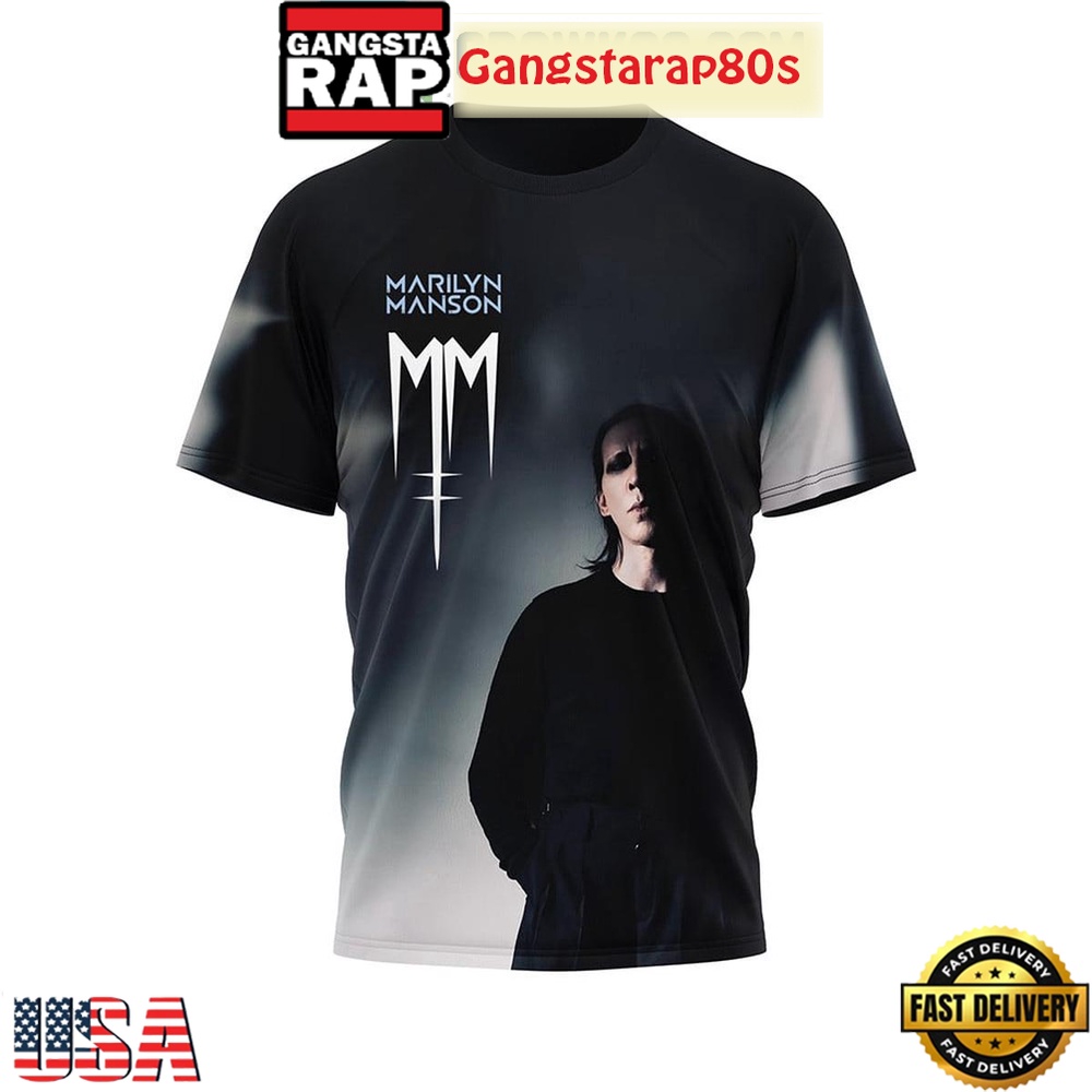 Marilyn Manson One Assassination Under God Limited Edition Tour Shirt Marilyn Manson One Assassination Under God Limited Edition Tour Shirt