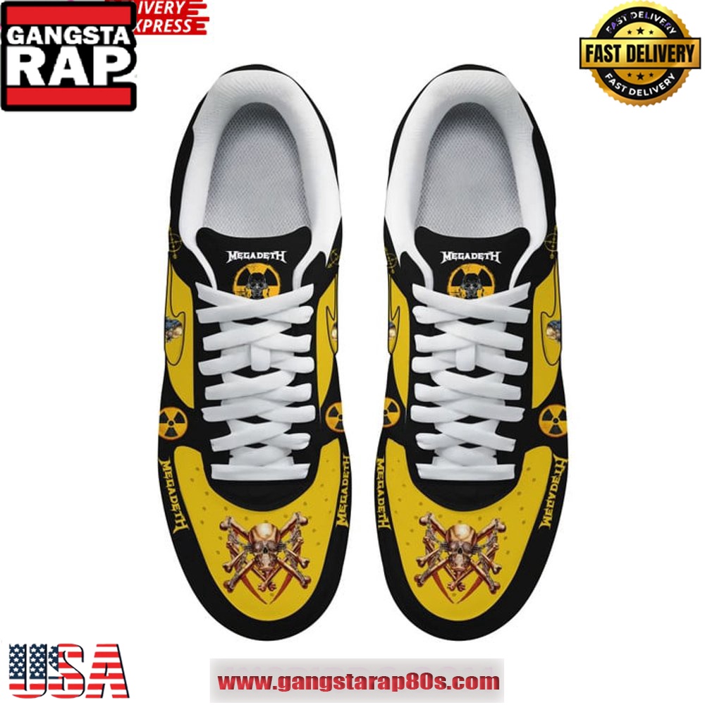 Megadeth Band Limited Edtion Air Force 1 Sneaker Sneakers Shoes