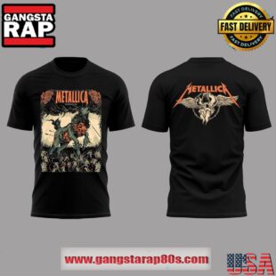 Metallica Bleeding Me Poster Limited Edition T Shirt
