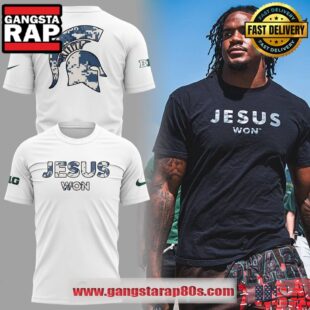 Michigan State Spartans x JESUS WON 2025 Special T Shirt