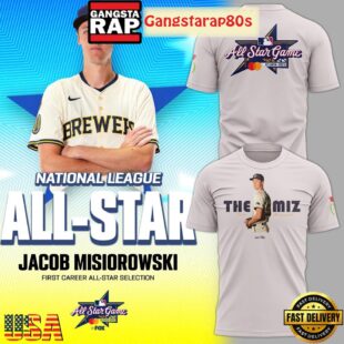 Milwaukee Brewers The Miz Jacob Misiorowski All Star Unisex Hoodie